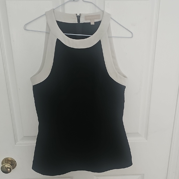 Banana Republic Black and White Tank Top - Picture 1 of 6